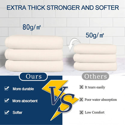 Disposable Bath Towels for Travel Thicken Soft Quick Dry 20 Pack