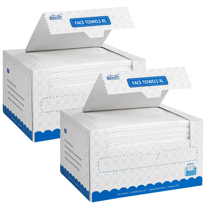HOMEXCEL Face Towels, Disposable Face Towelette Ultra Soft & Absorbent