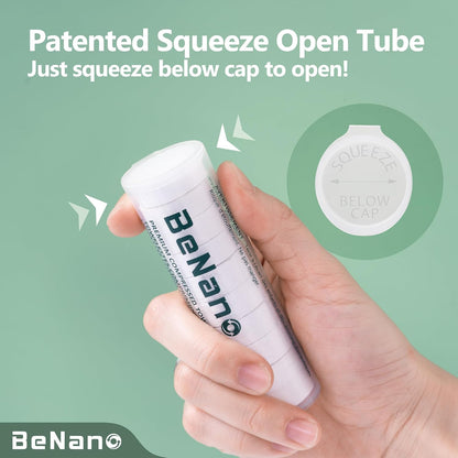 Benano 7.9x9.5 in Compressed Towels Coin Tissues | 140 Pcs + 2 Cases