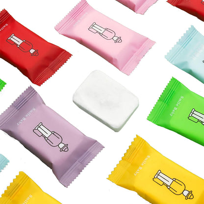 Compressed Towel Tablet Portable Face Towel Washcloth (28 Pack)