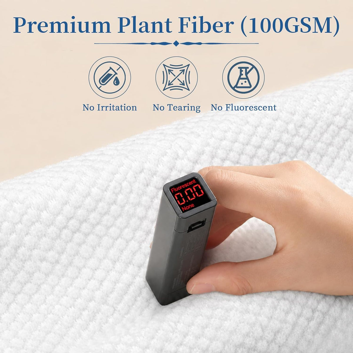 2 Pack (4 Pcs) 27''x54'' Portable Bath Towels for Travel