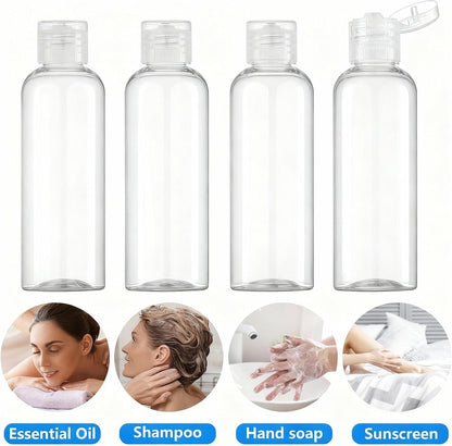 DTDNZKN 4 Pack 3.4 Oz (100ml) TSA Approved Travel Bottles for Toiletries
