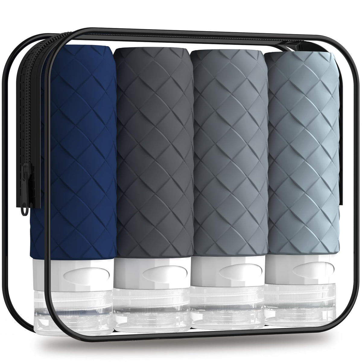 Silevoler Travel Bottles for Toiletries, TSA-Approved Travel Size Container
