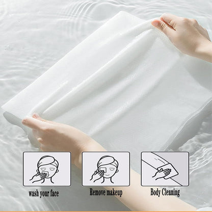 Compressed Towel Tablet Portable Face Towel Washcloth (28 Pack)