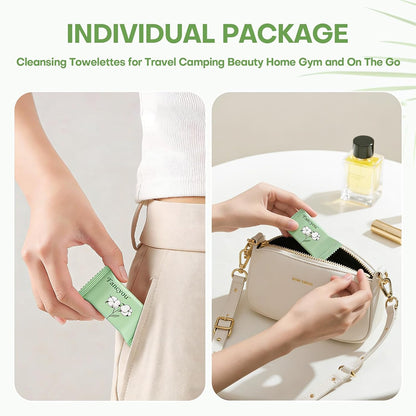 Compressed Towels Disposable Face Towel Disposable Washcloths 50 Count