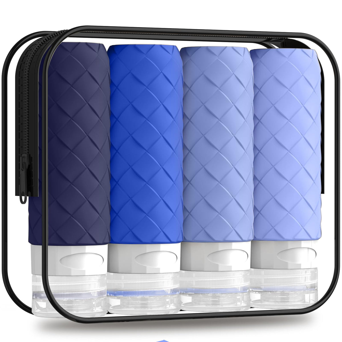Silevoler Travel Bottles for Toiletries, TSA-Approved Travel Size Container