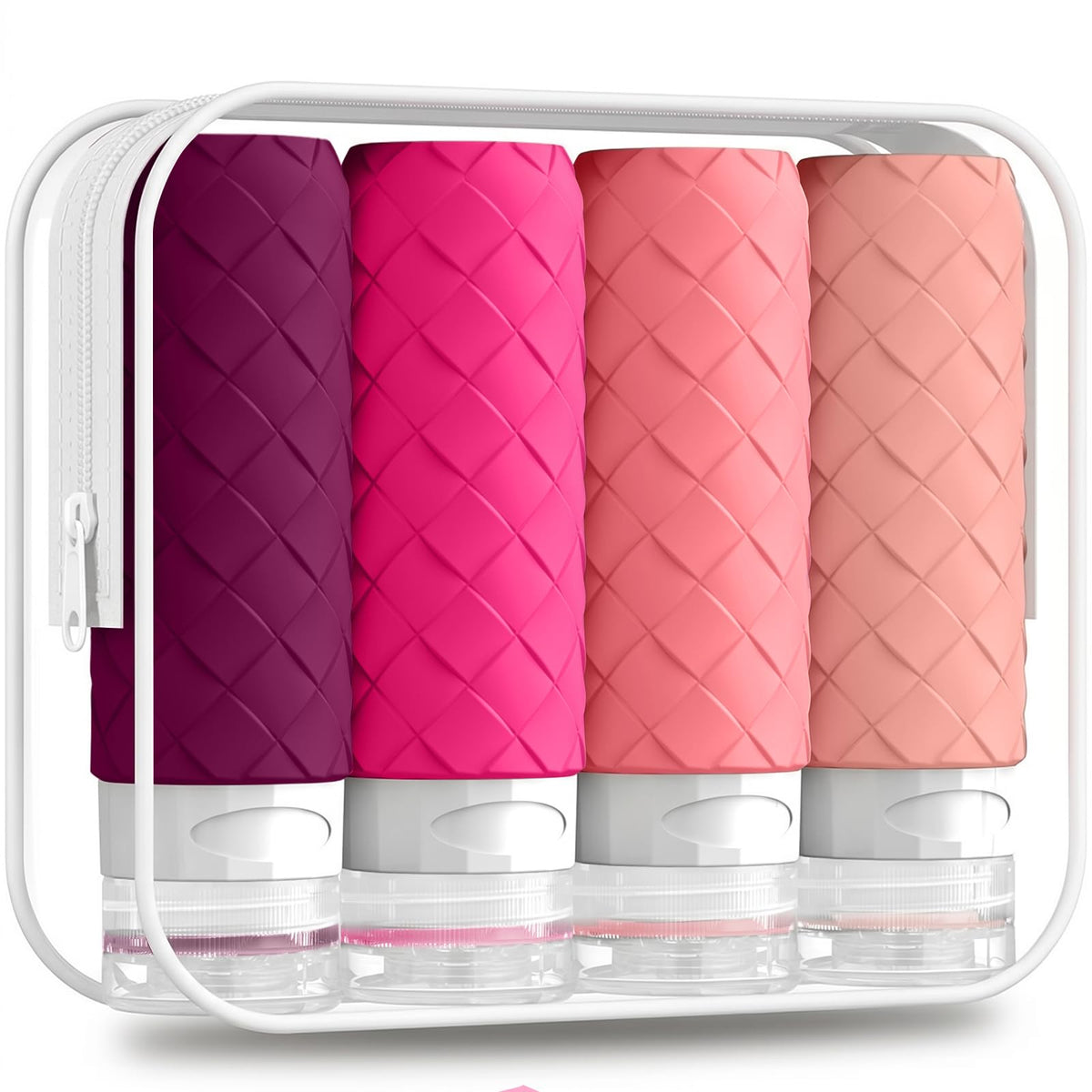 Silevoler Travel Bottles for Toiletries, TSA-Approved Travel Size Container