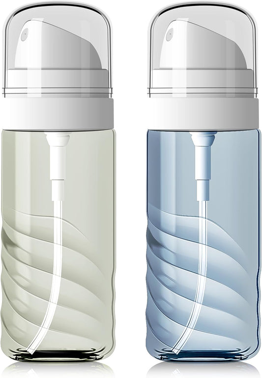 Yolaist 2 Pack 2oz/60ml Small Spray Bottle, Fine Mist TSA Travel Size Toiletries Sprayer – Refillable & Leak Proof Mini Empty Mister for Hair, Face Toner, Cleaning, Plants