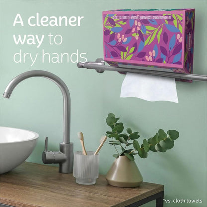Kleenex Hand Towels, Single-Use Disposable Paper Towels, 1 Box, 60 Towels Total