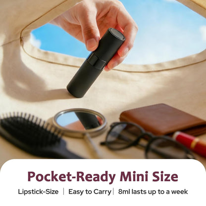 LISAPACK 8ml Travel Perfume Bottle Refillable, 3 PCS Cologne Atomizer Spray