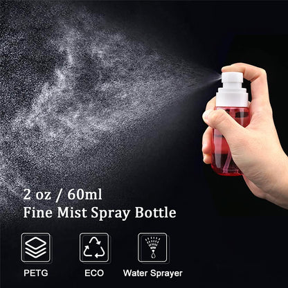Cosywell Travel Spray Bottle TSA Approved 2oz 3 PCS Fine Mist Spray Bottles