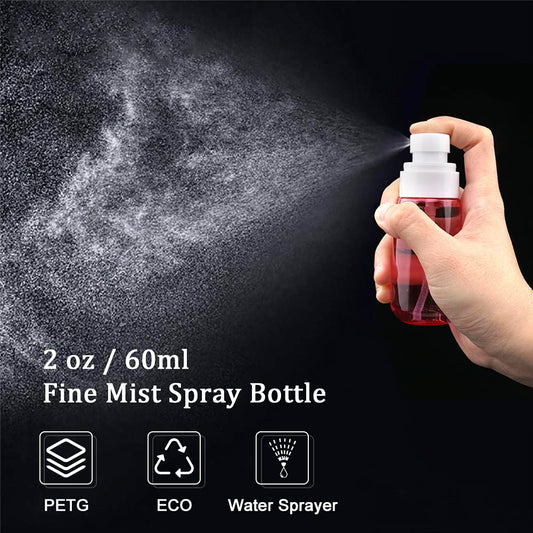 Cosywell Travel Spray Bottle TSA Approved 2oz 3 PCS Fine Mist Spray Bottles