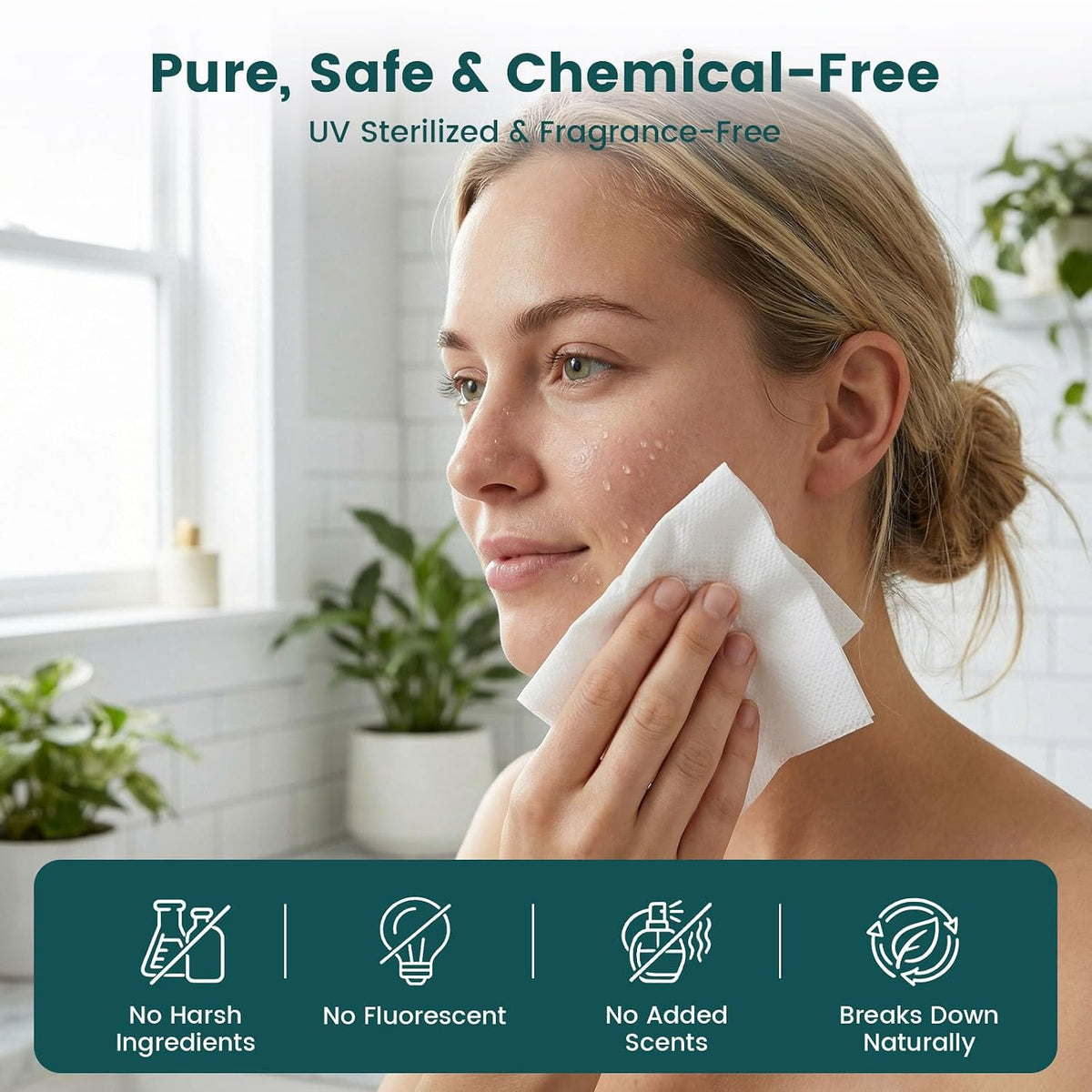 MCPINKY 580 PCS Cotton Compressed Towels, Bulk Disposable Face Towels