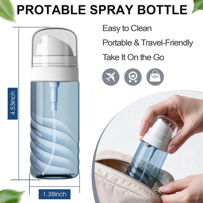 Yolaist 2 Pack 2oz/60ml Small Spray Bottle, Fine Mist TSA Travel Size Toiletries Sprayer – Refillable & Leak Proof Mini Empty Mister for Hair, Face Toner, Cleaning, Plants