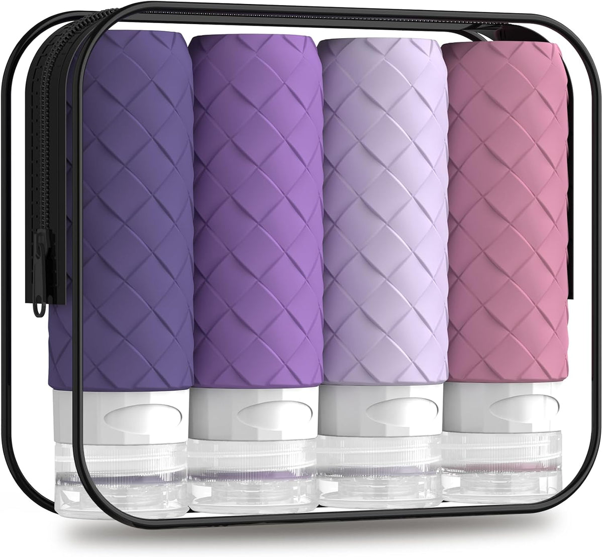 Silevoler Travel Bottles for Toiletries, TSA-Approved Travel Size Container