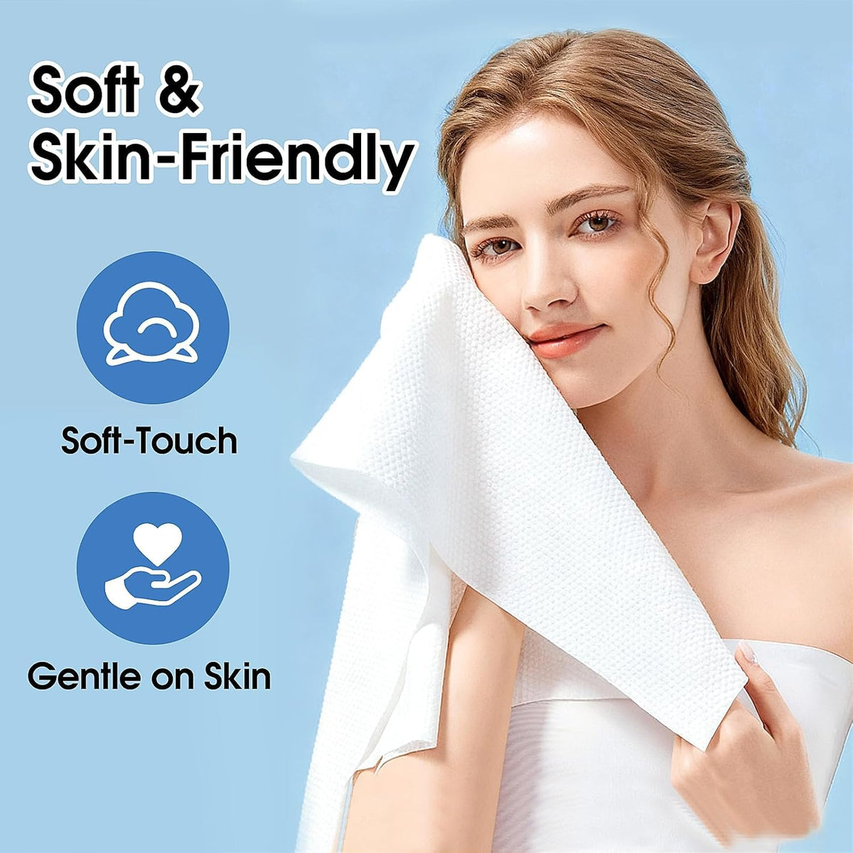 KIVORA Extra Thick Compressed Towels, Ultra Soft, 30 Pack for Travel