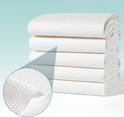 Disposable Bath Towels, Extra Large 57"x28", Ultra Thick, Soft Yet Durable, Individually Wrapped Travel Pack for Business Trip Workout Swimming Camping & Guest Towels (4 Towels in 1 Box)