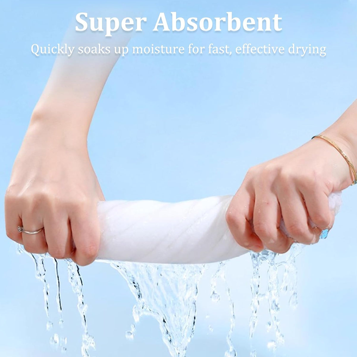Disposable Bath Towels, 5 Pack Individually Wrapped, 55'' × 27.5'' Portable Travel Towels, Ultra-Soft & Quick-Dry Body Towels for Hotel, Gym, Beach, Camping, Swimming