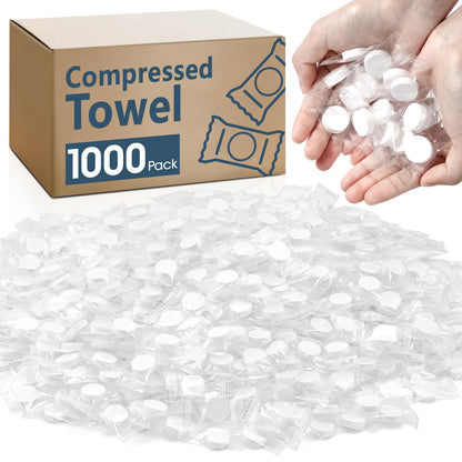 180 Pcs Compressed Towel, Mini Compressed Towel Tablets, Camping Towel