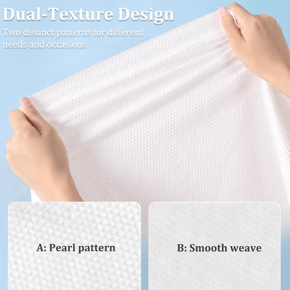 Disposable Bath Towels, 5 Pack Individually Wrapped, 55'' × 27.5'' Portable Travel Towels, Ultra-Soft & Quick-Dry Body Towels for Hotel, Gym, Beach, Camping, Swimming