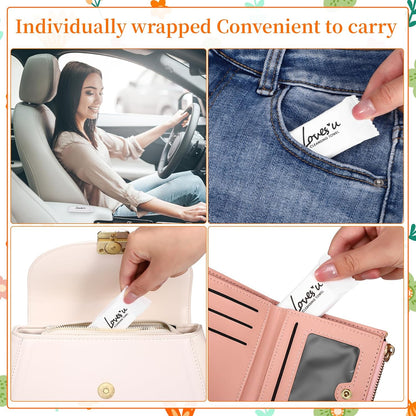 60 Pcs Disposable Washcloths for Travel, 11.8x9.4 inch