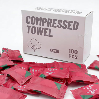 Coldcool Compressed Towels – Portable Disposable for Travel.