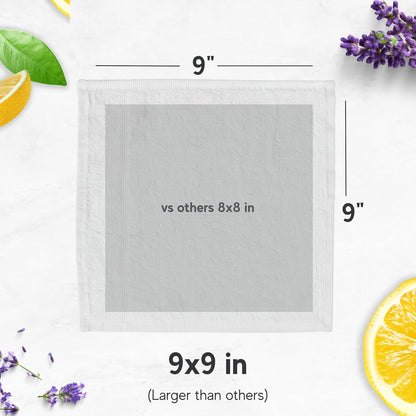 60 Hot or Cold Wrapped Moist Towels – 9'' x 9" Moist Towelettes Individually Wrapped Scented Disposable Face & Hand – Pre-Moistened Hand Wipes Soft Refreshing for Travel, Spa, Restaurant - Mixed