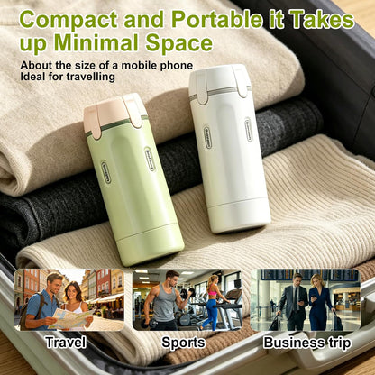 4-in-1 Travel Dispenser Bottle, TSA Approved Leakproof Set(Green)