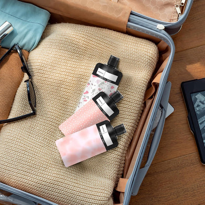 ANNOG 18Pk Travel Pouches for Toiletries, TSA Approved 3oz Leakproof Bags